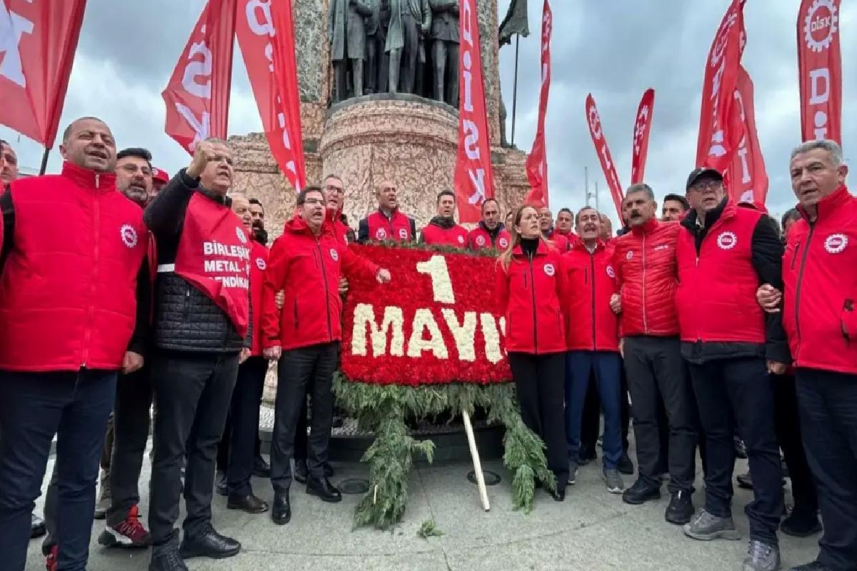 DİSK Genel Başkanı Çerkezoğlu: Taksim yasağından vazgeçin, bu barikatları kaldırın