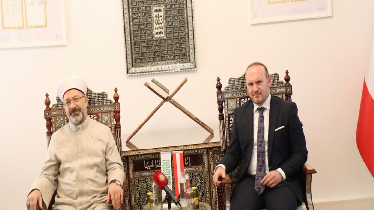 Diyanet İşleri Başkanlığı ile Avusturya İslam Cemaati arasında iş birliği protokolü imzalandı