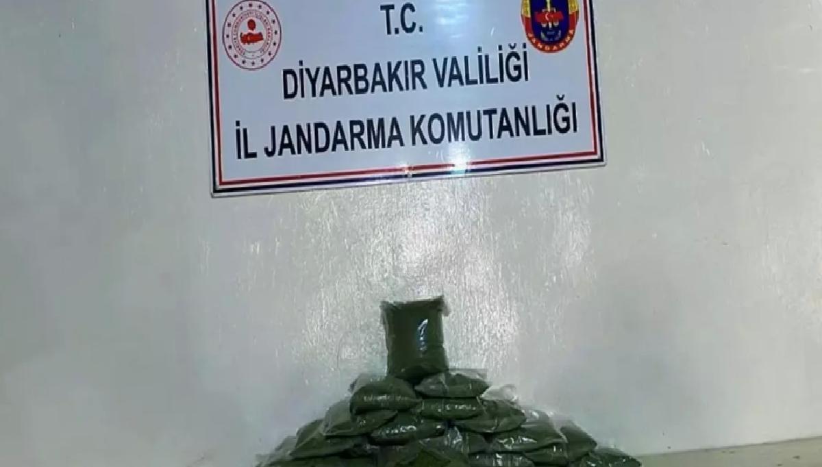 Diyarbakır’da 77 Kilo Esrar Ele Geçirildi
