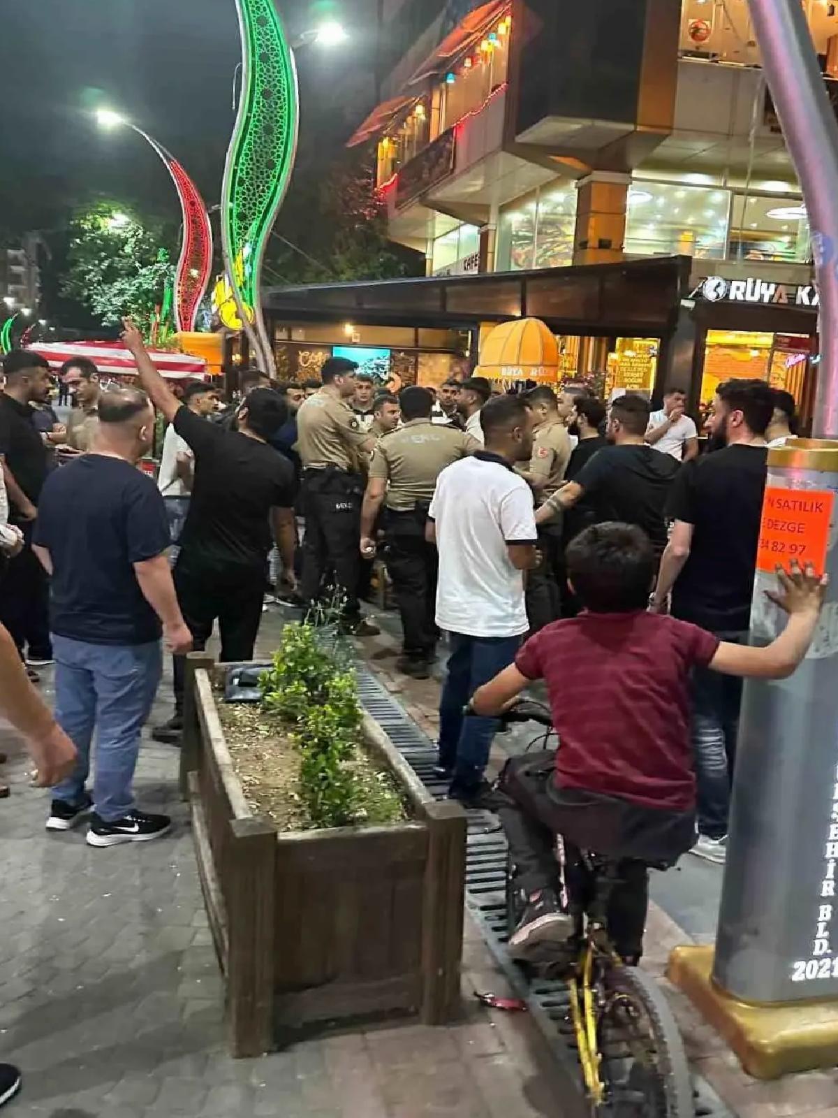 Diyarbakır’da ehliyetsiz şoför gerginlik yarattı