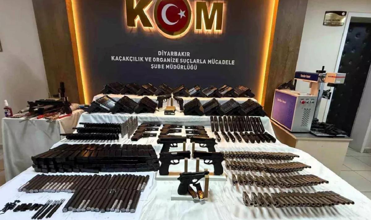 Diyarbakır’da Oyuncakçı Görünümlü Silah Atölyesi Baskını