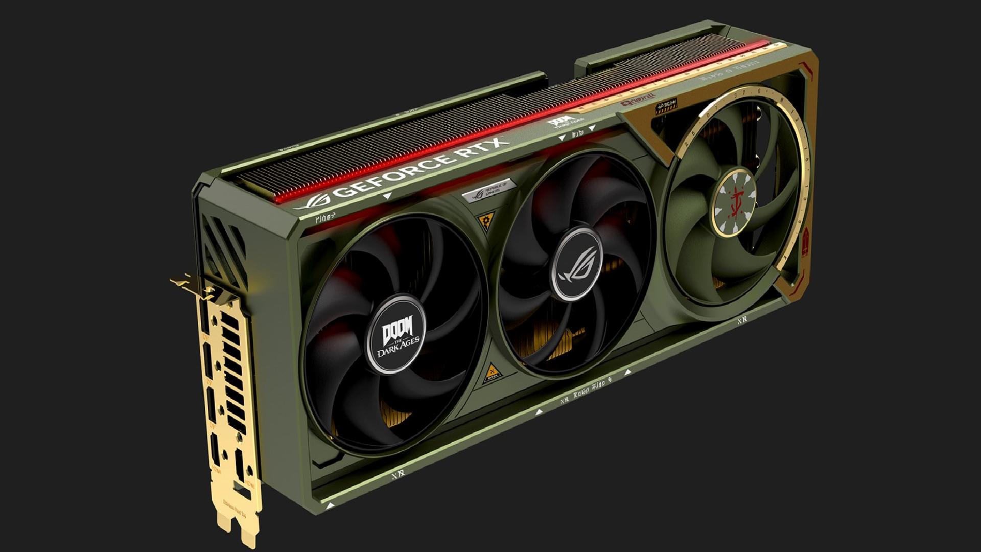 Doom hayranlarına özel ekran kartı “ROG Astral GeForce RTX 5080” satışta