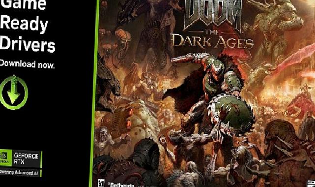 DOOM: The Dark Ages için GeForce Game Ready Şoförü Yayınlandı