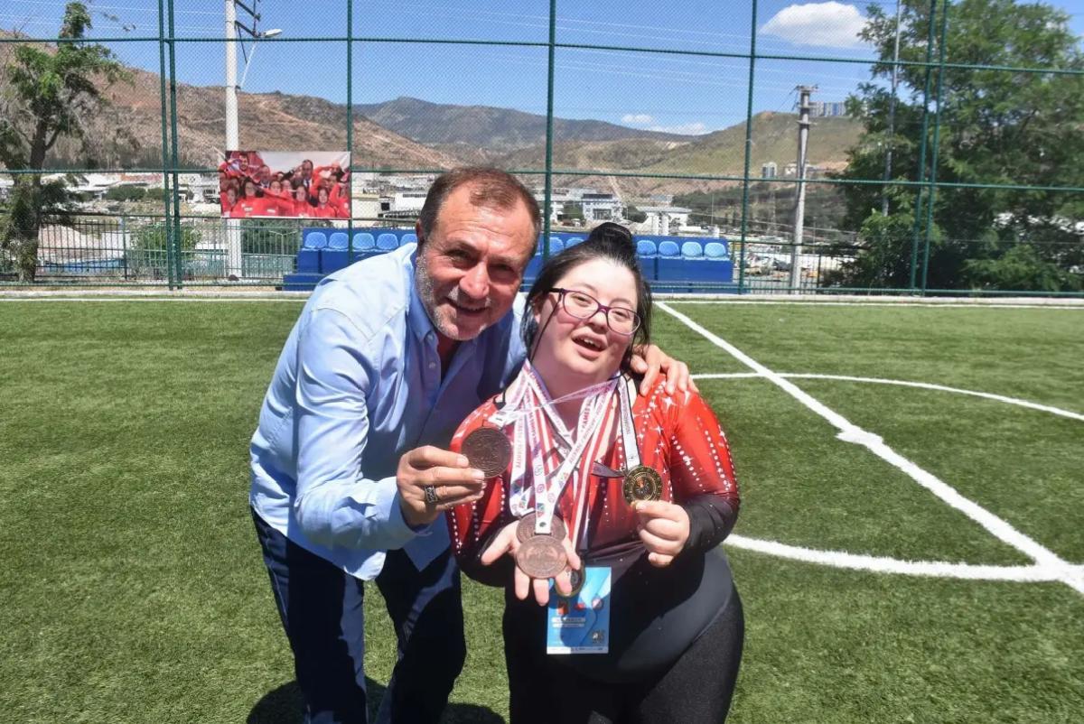Down Sendromlu Selin, Ulusal Ekibe Seçildi