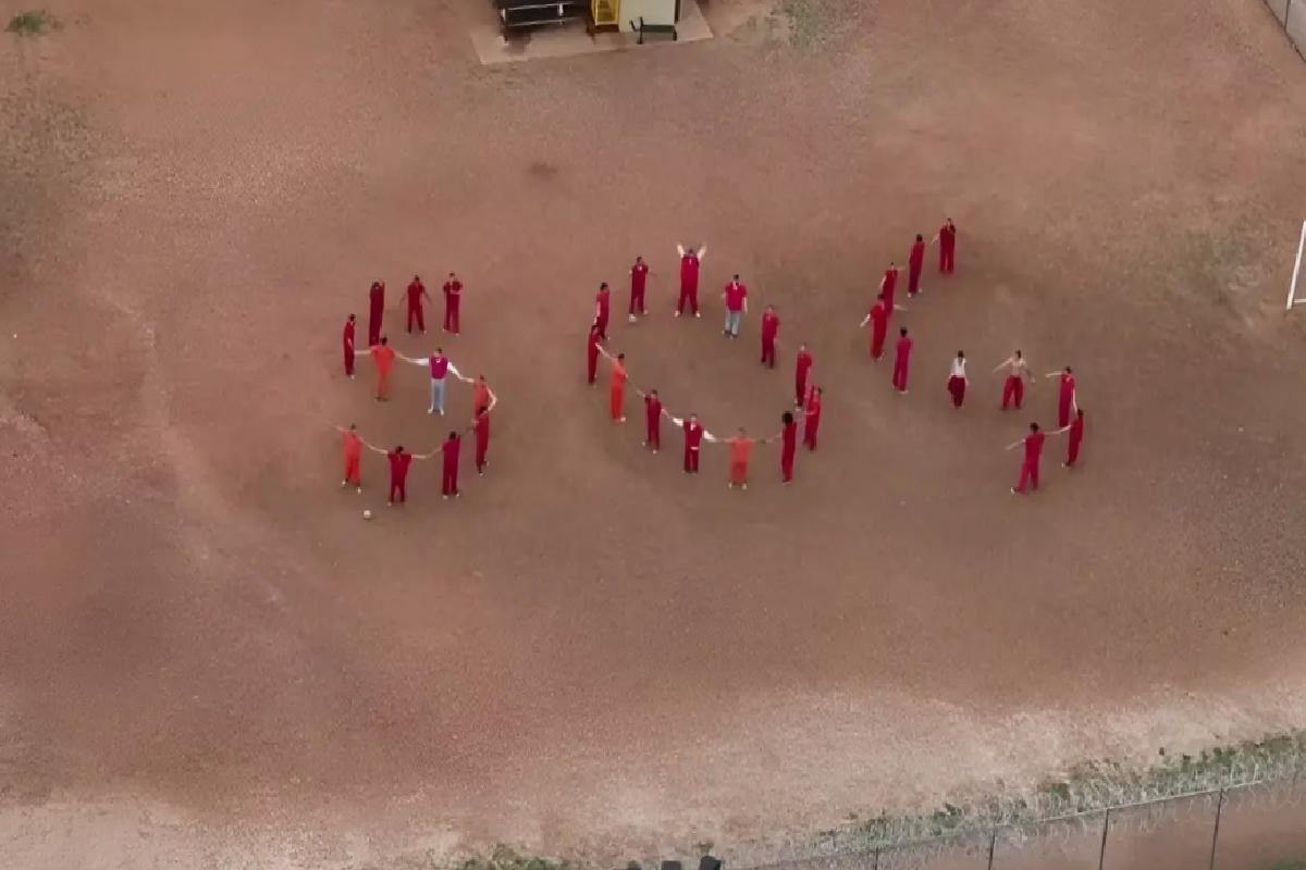 Drone gören Venezuelalı mahkumlardan yardım daveti