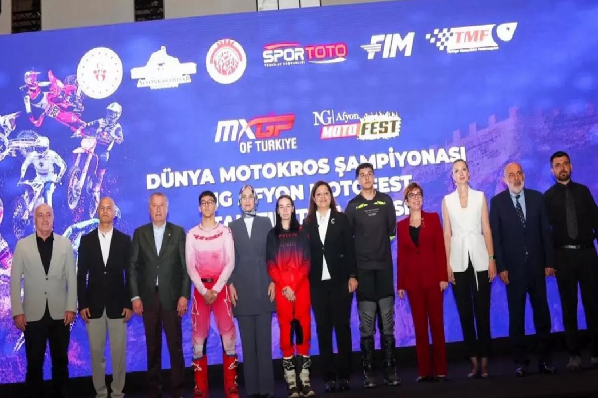 Dünya Motokros Şampiyonası’nın tanıtım toplantısı yapıldı