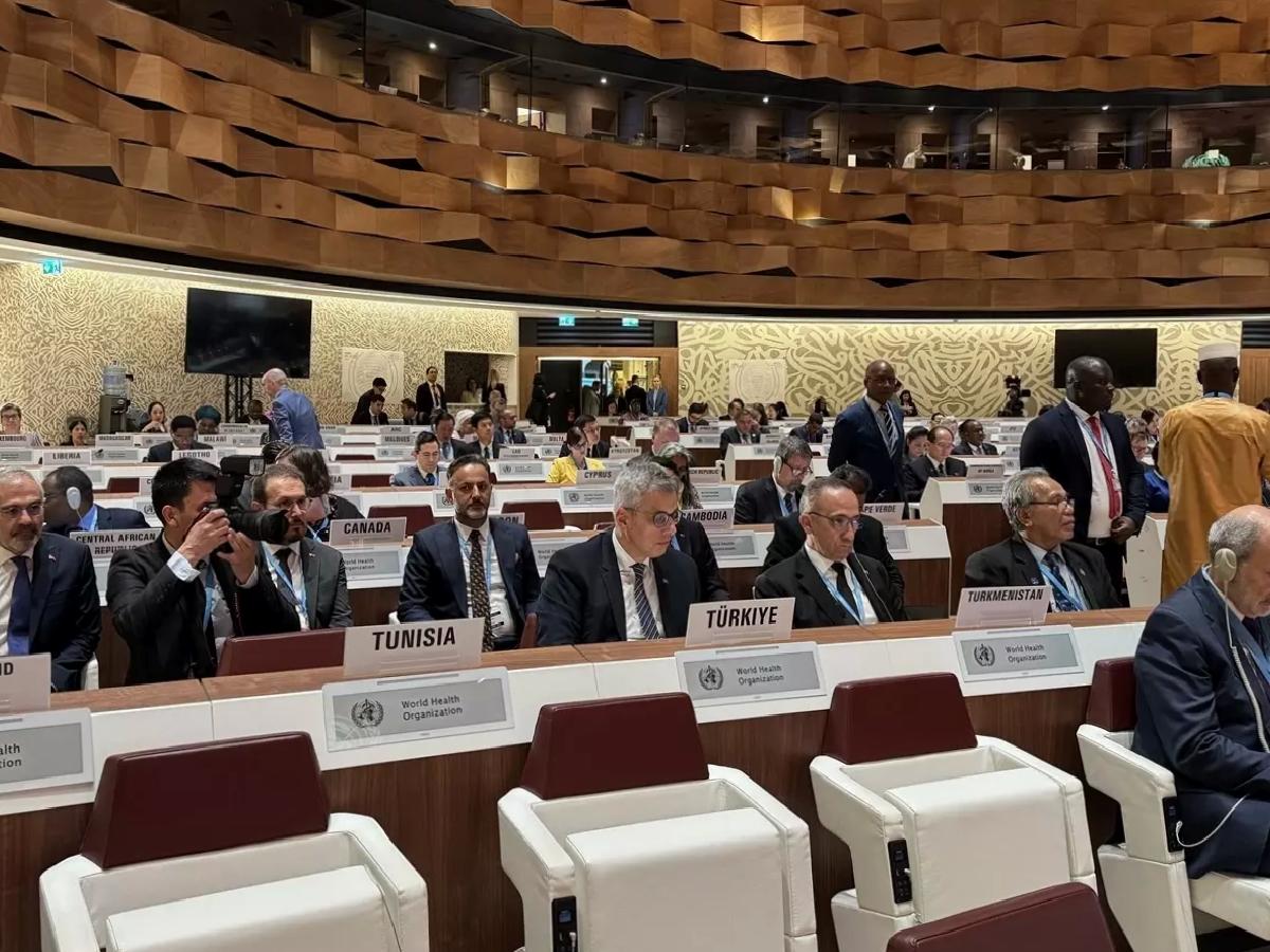 Dünya Sıhhat Asamblesi 78. Toplantısı Cenevre’de Başladı
