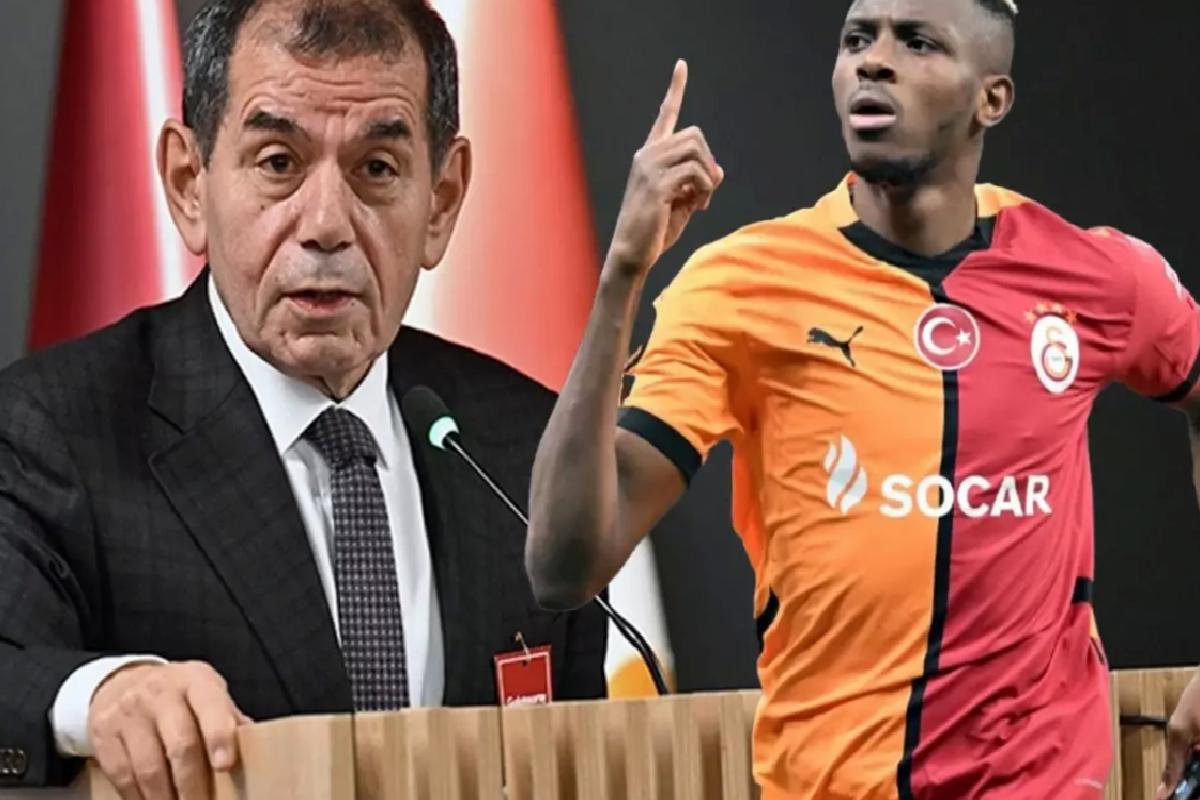 Dursun Özbek Osimhen’e gelen çılgın teklifi açıkladı