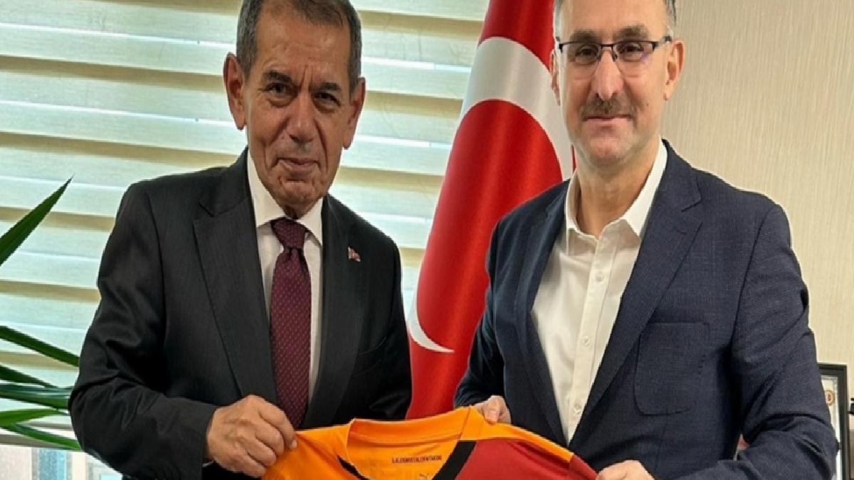 Dursun Özbek’ten Türkiye Kayak Federasyonu Lideri’ne ziyaret