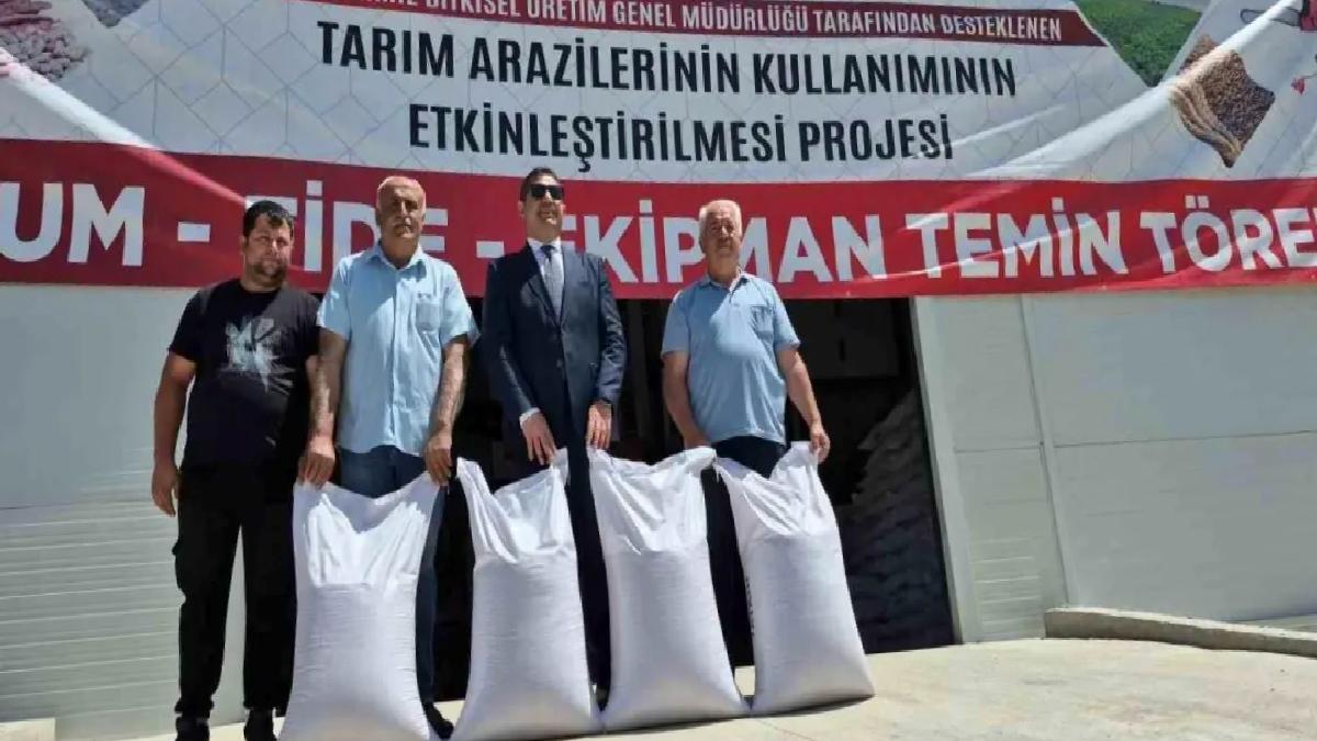 Düzce’de Çeltik Tohumu Dağıtımı