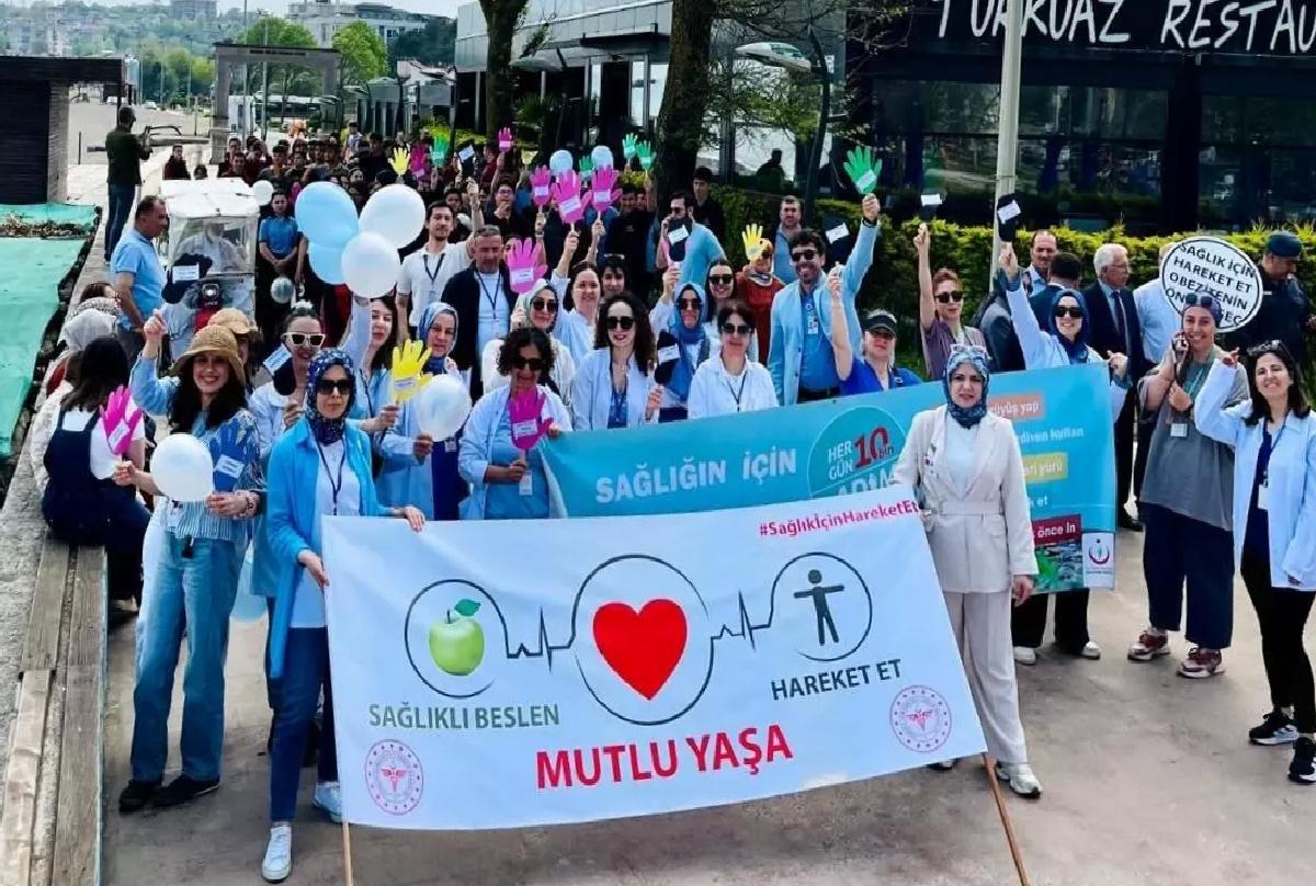 Düzce’de Sıhhat Yürüyüşü Aktifliği