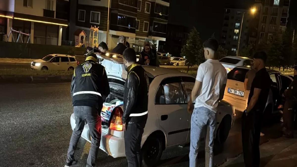 Edirne’de Trafik Kontrolü