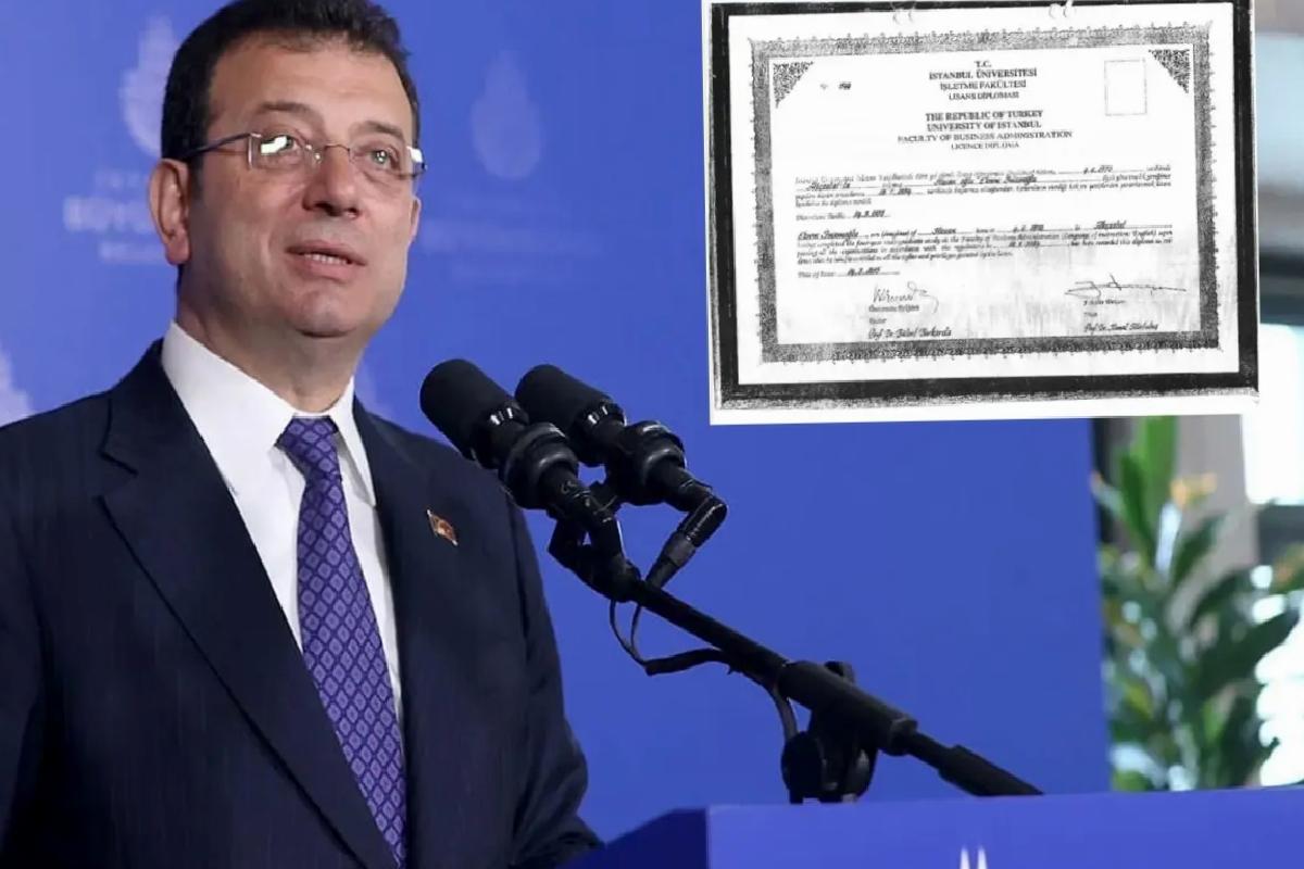 Ekrem İmamoğlu’nun avukatları diploma iptali sürecine karşı dava açtı