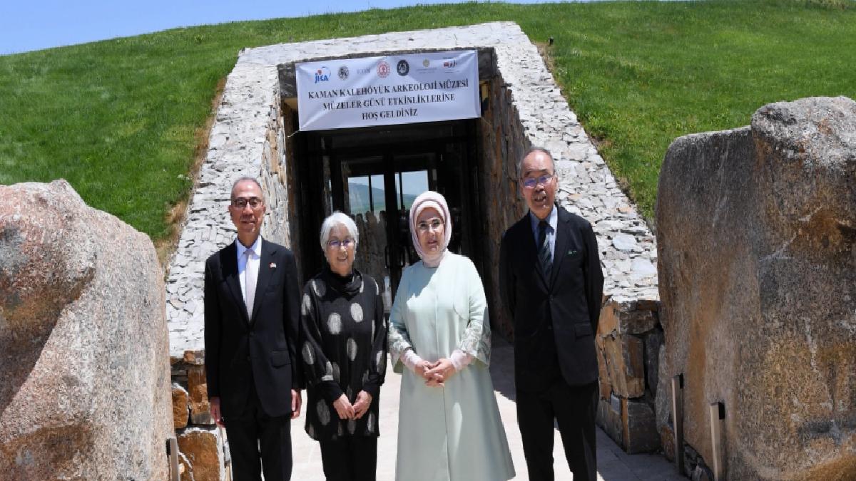 Emine Erdoğan’dan Arkeolog Omura için başsağlığı iletisi