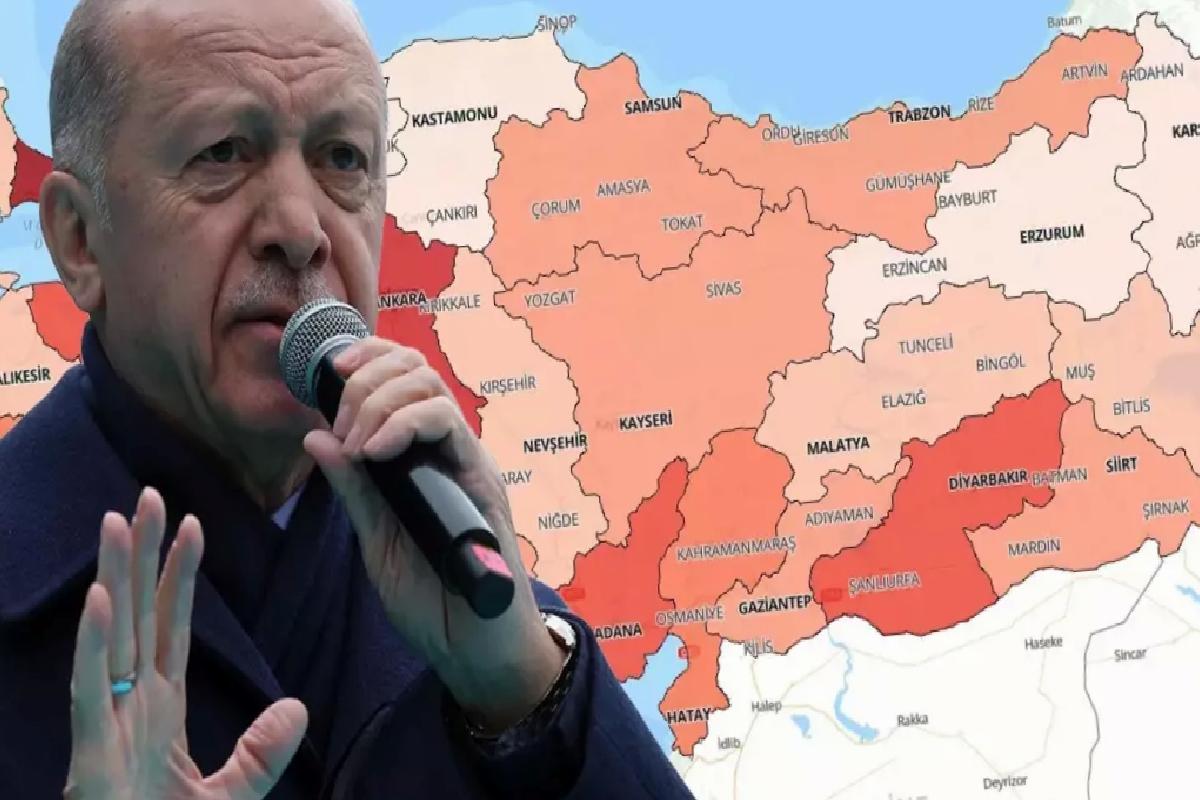 Erdoğan ”Savaştan daha kıymetli tehdit” demişti! 5 vilayet için tehlike çanları çalıyor