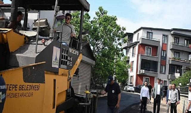 Ertuğrulgazi Mahallesi’ne 250 Ton Asfalt