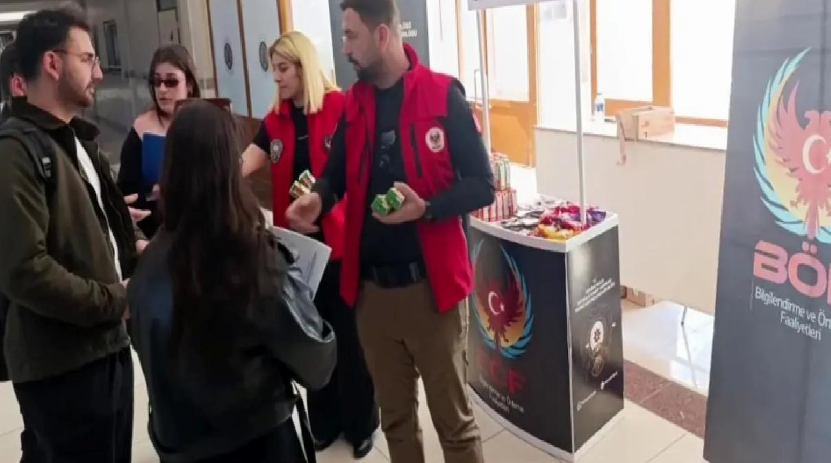 Erzurum’da Gençlere Terörle Uğraş Eğitimi