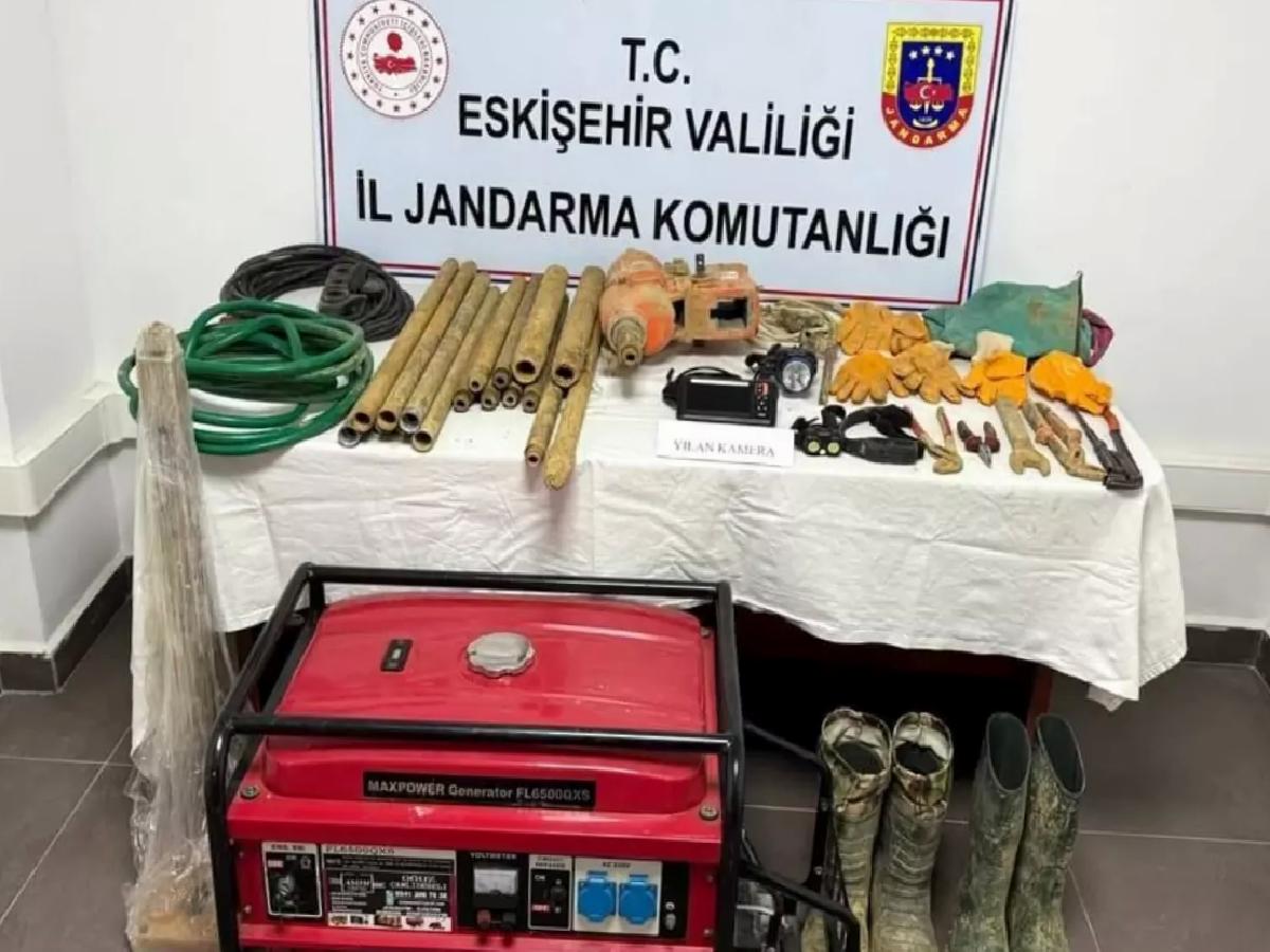 Eskişehir’de Kaçak Hafriyat Operasyonu