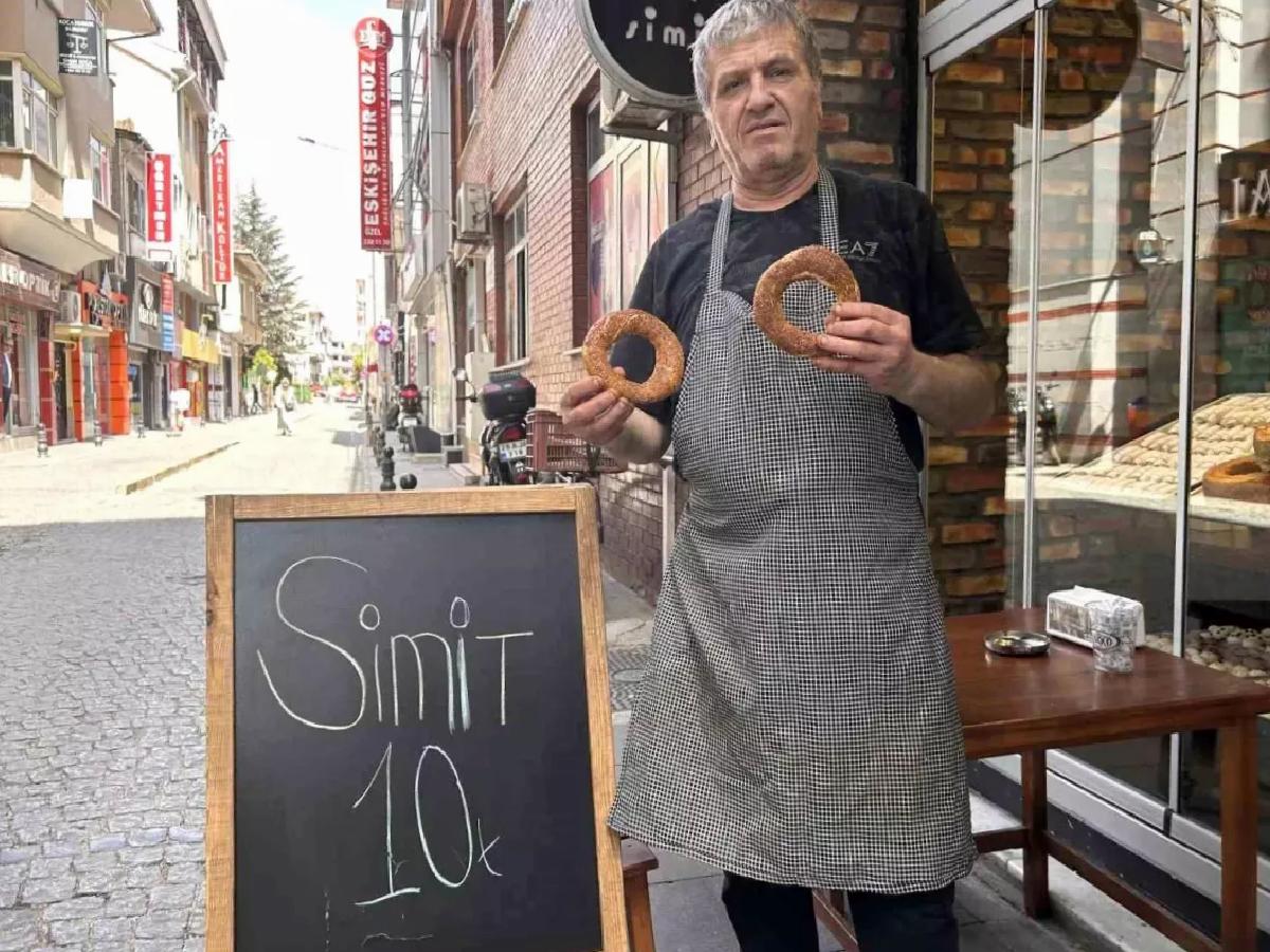 Eskişehir’de Ucuz Simit Devri