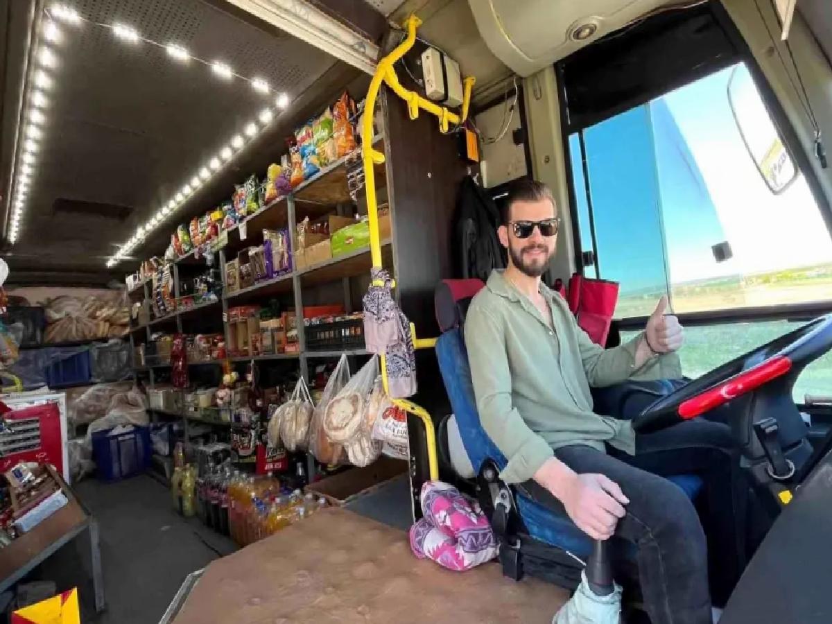 Esnaf Gör, Seyyar Marketiyle 40 Köye Hizmet Veriyor