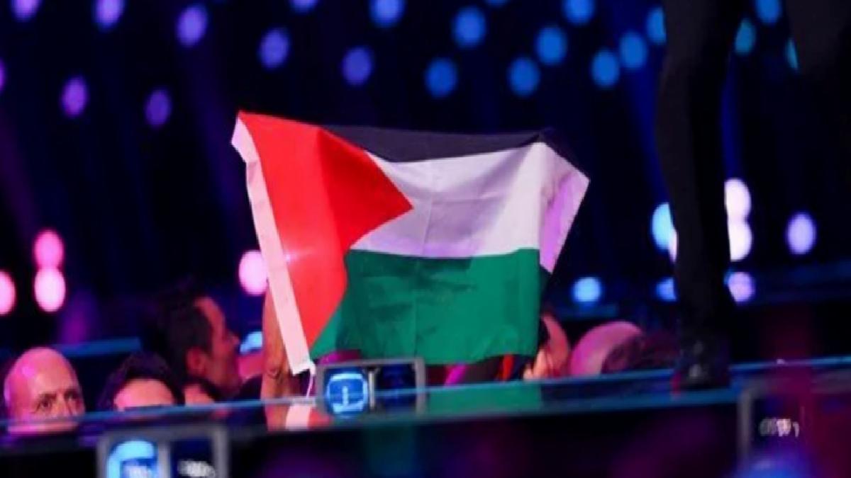 Eurovision yarı finalinde seyircilerden Gazze’ye takviye