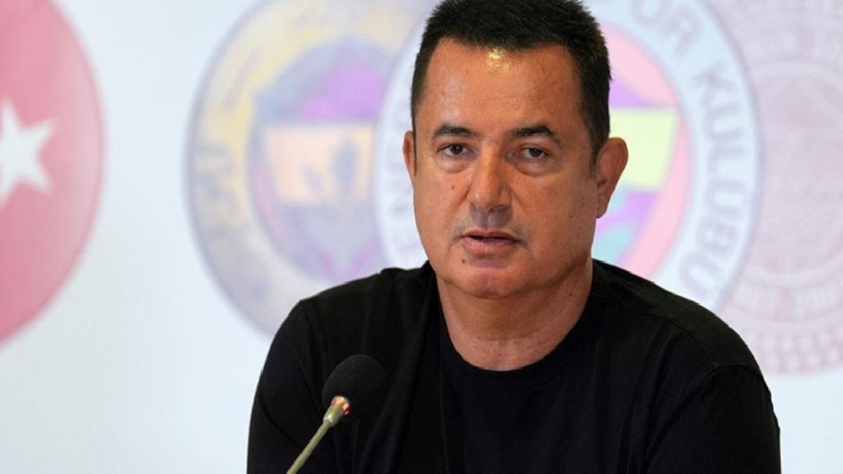 Fenerbahçe Asbaşkanı Acun Ilıcalı’dan teknik yönetici açıklaması