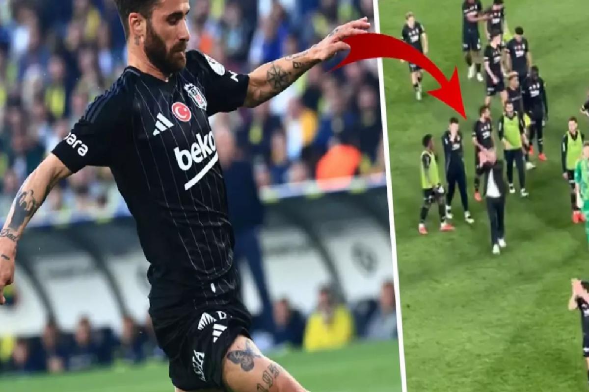 Fenerbahçeli taraftarlar, maçın sonunda Beşiktaş’ı alkışladı