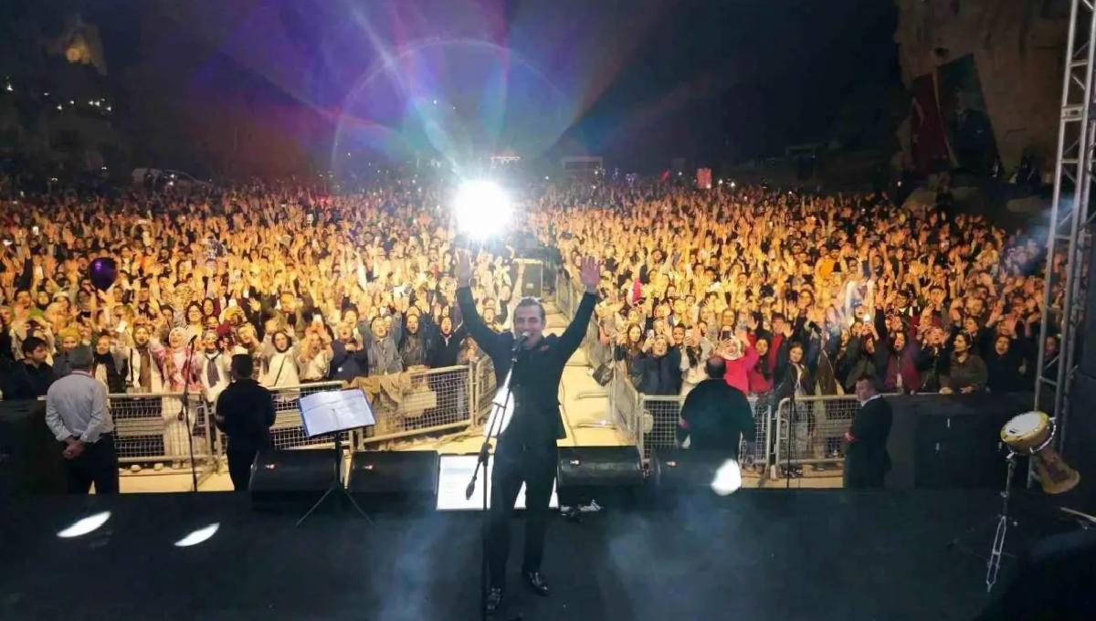 Ferhat Göçer, Yaşayan Miras Şenliği’nde sahne aldı