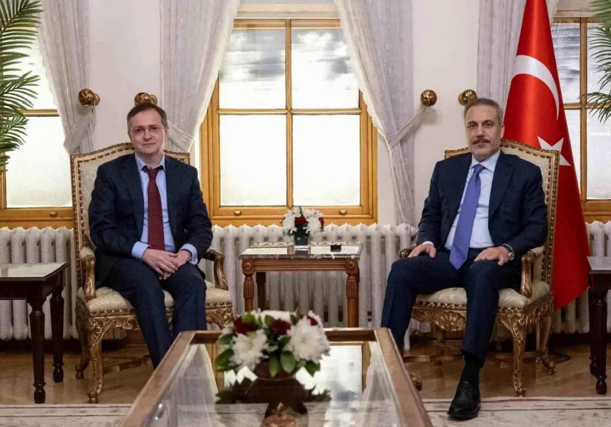 Fidan ve Rus Heyeti Görüşmesi