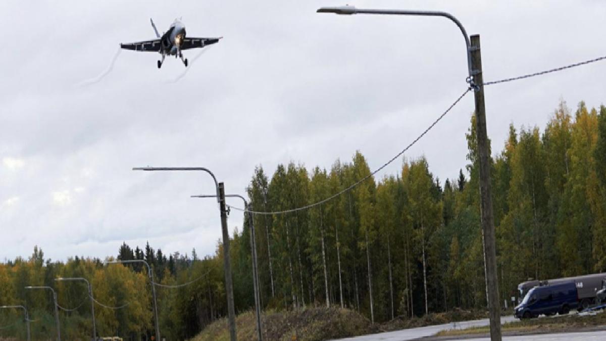 Finlandiya’da orduya ilişkin savaş uçağı düştü