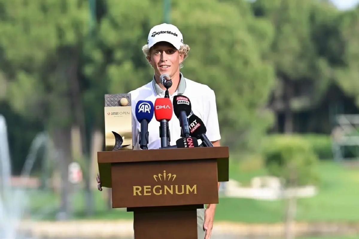 Fransız Couvra, Antalya’da Golf Şampiyonu Oldu