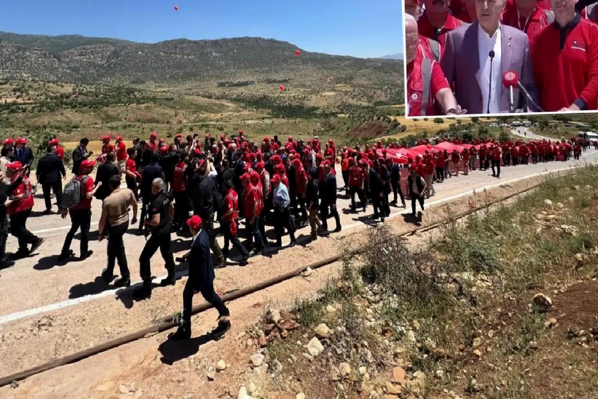 Gabar Dağı’nda 19 Mayıs yürüyüşü