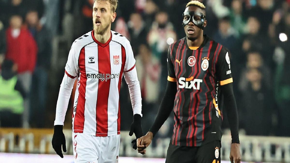 Galatasaray – Sivasspor maçının birinci 11’leri