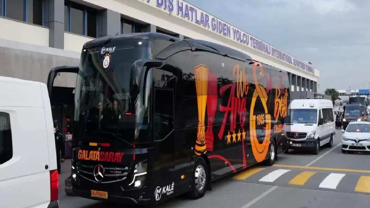Galatasaray Trabzon’a Ulaştı