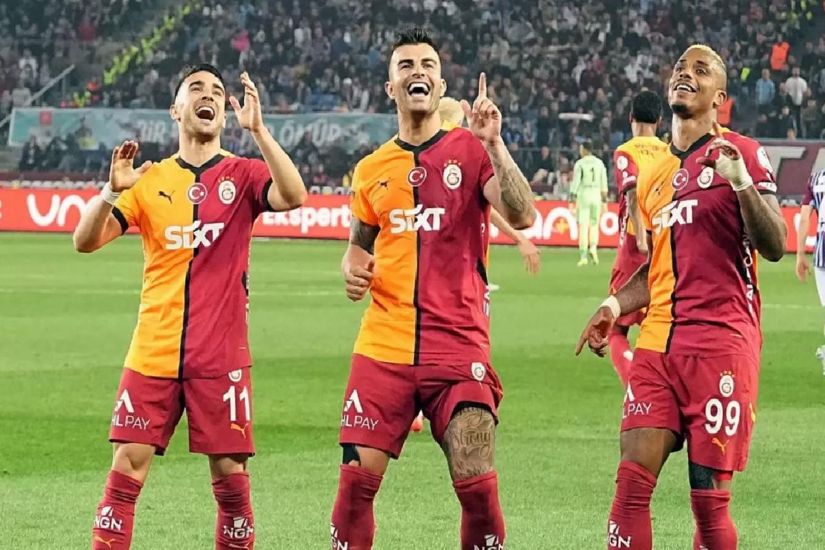 Galatasaray, Trabzonspor’u mağlup etti! Şampiyonluğa 1 maç kaldı