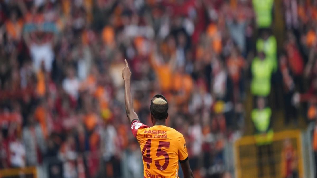 Galatasaray’da gol anonsu Osimhen’in kızından