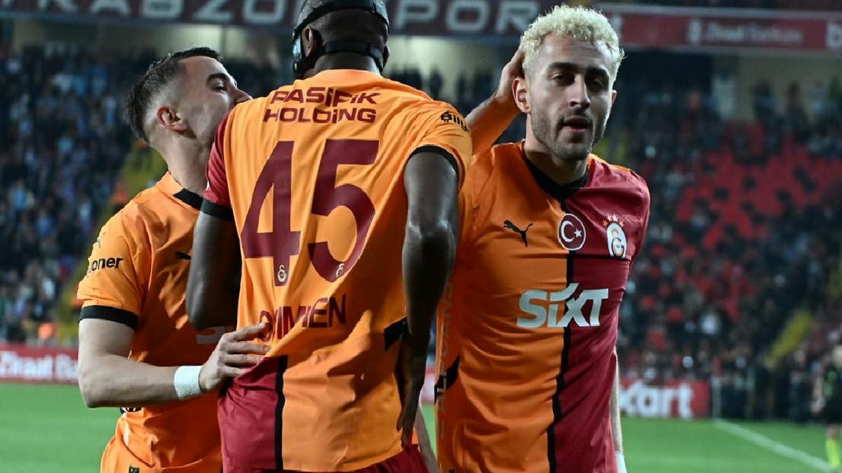 Galatasaray’da Osimhen, Yunus ve Barış büyüledi