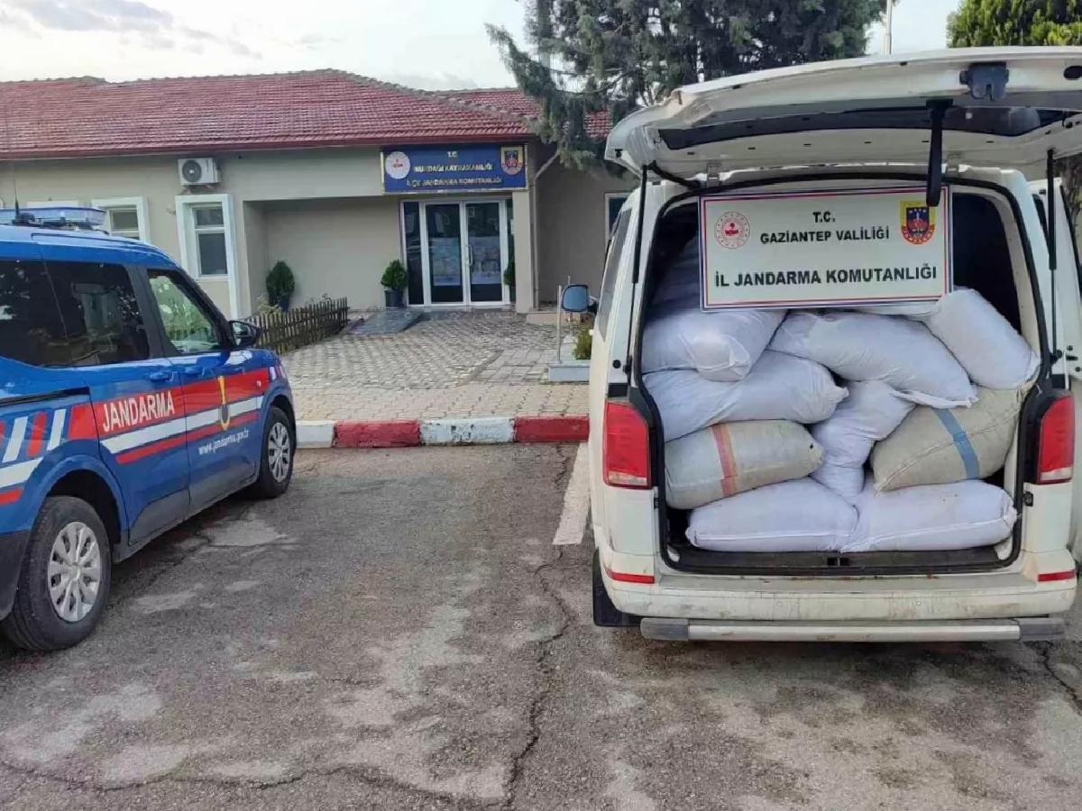 Gaziantep’te Kaçak Tütün Operasyonu