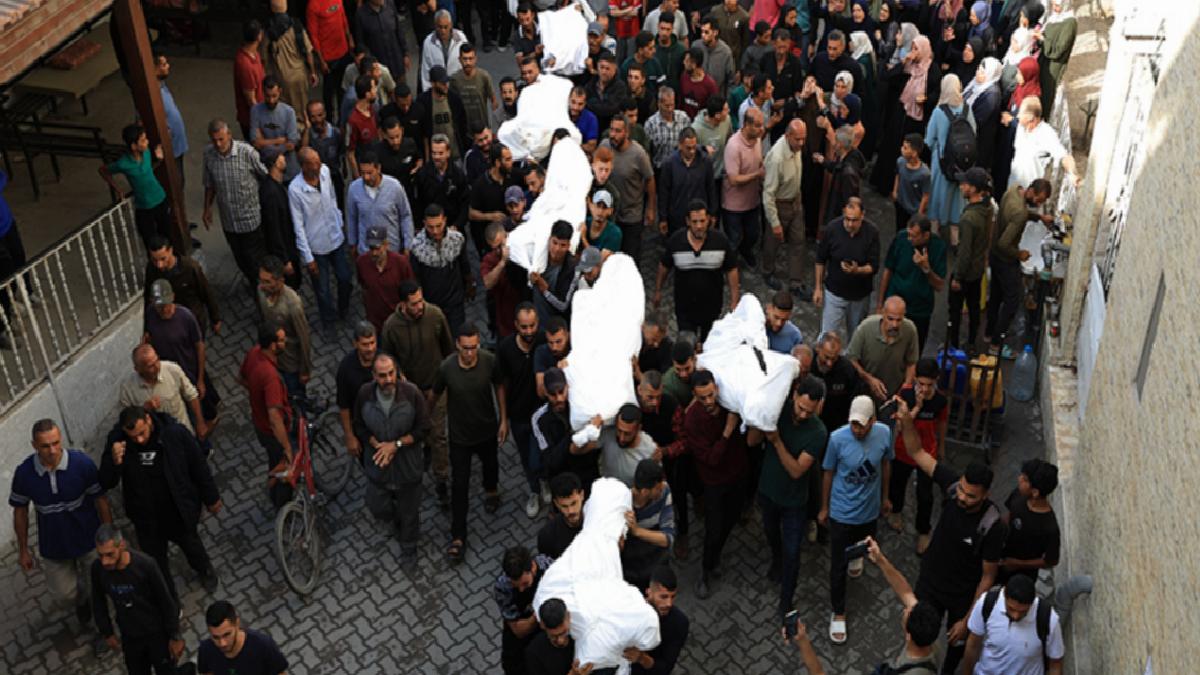 Gazze’de can kaybı 53 bin 573’e yükseldi