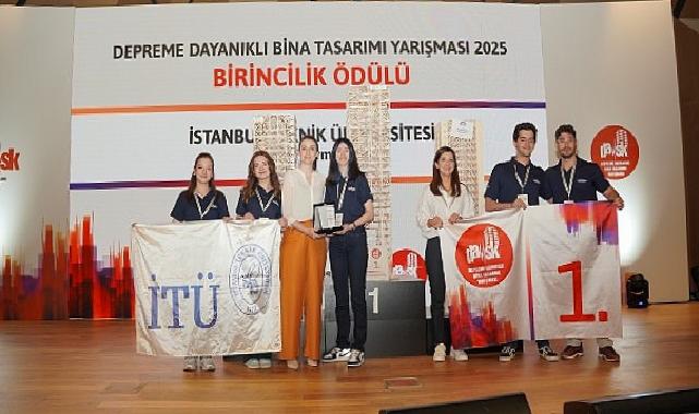 Geleceğin Mühendisleri İstanbul’da Yarıştı, Sarsıntıya En Sağlam Tasarım Ödüllendirildi!