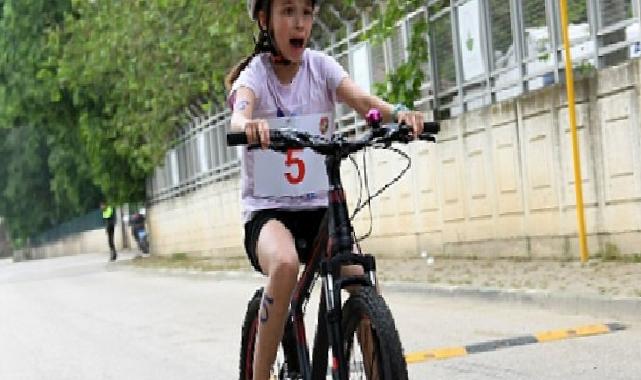 Genç atletlerin duatlon heyecanı