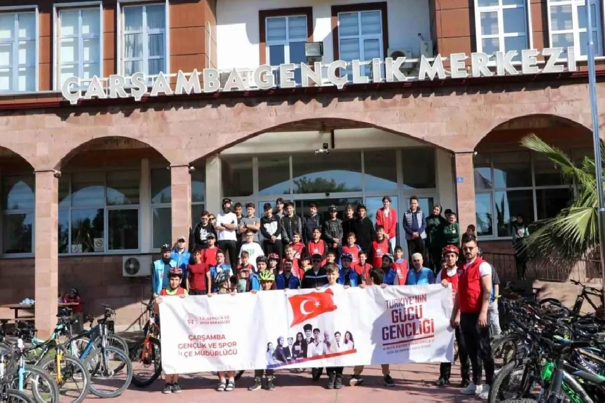 Gençler Bisiklet Tipinde Ulusal Uğraş’ı Anımsadı
