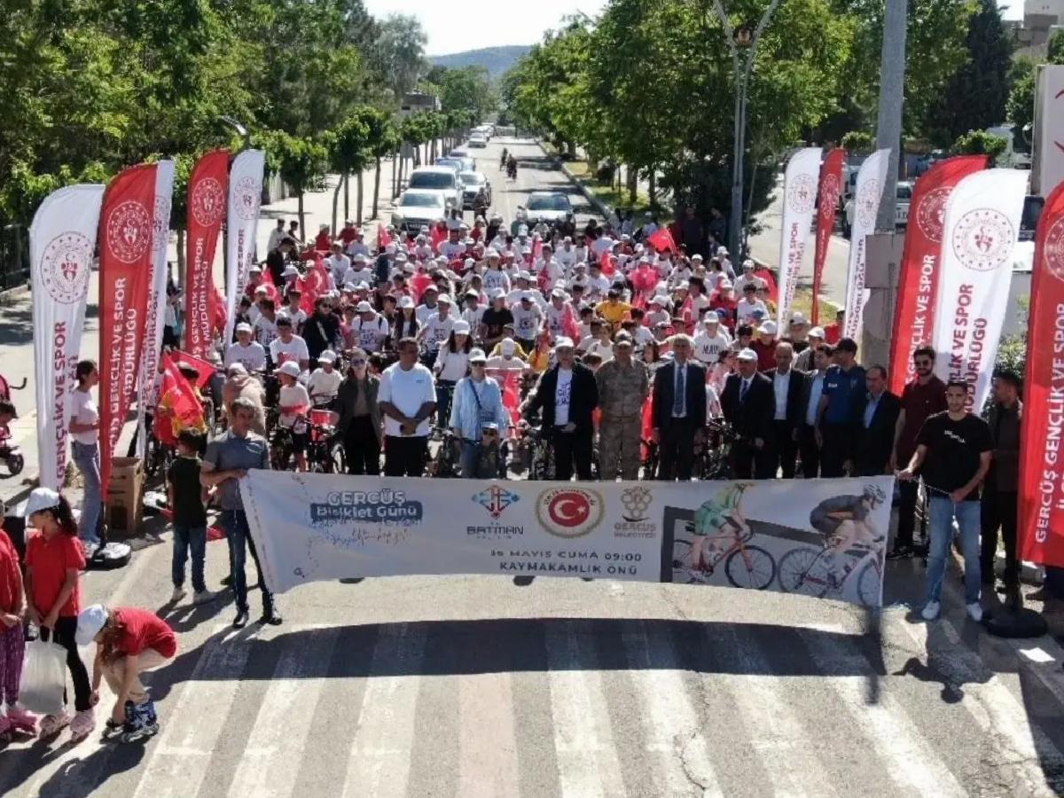 Gercüş’te 19 Mayıs Kutlamaları Kapsamında Bisiklet Tipi Düzenlendi