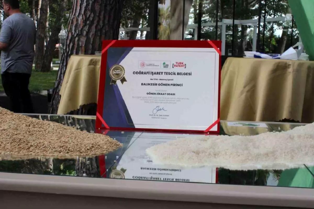 Gönen Pirinci Coğrafik İşaret Aldı