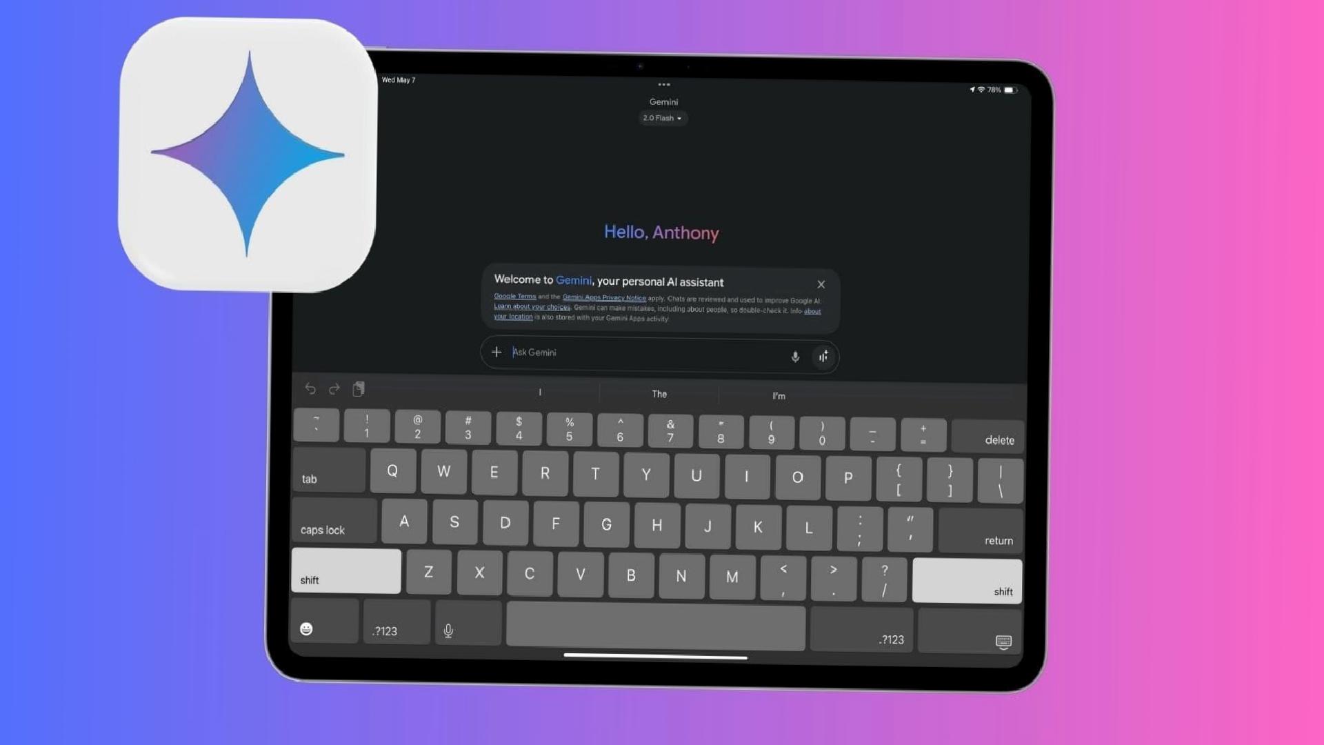 Google’ın yapay zekası Gemini, yeni özelliklerle iPad’lere geldi