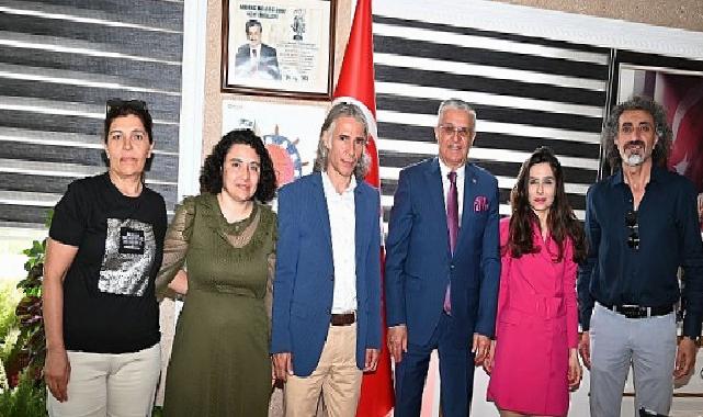 Göynük Ortaokul Müdüründen Lider Topaloğlu’na ziyaret