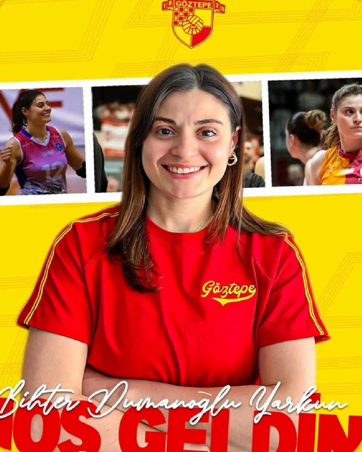 Göztepe Voleybol, Galatasaray’dan Libero Bihter Dumanoğlu Yarkın’ı Transfer Etti