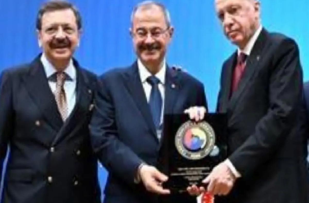 GSO TOBB delegelerine hizmet gurur evrakı verildi