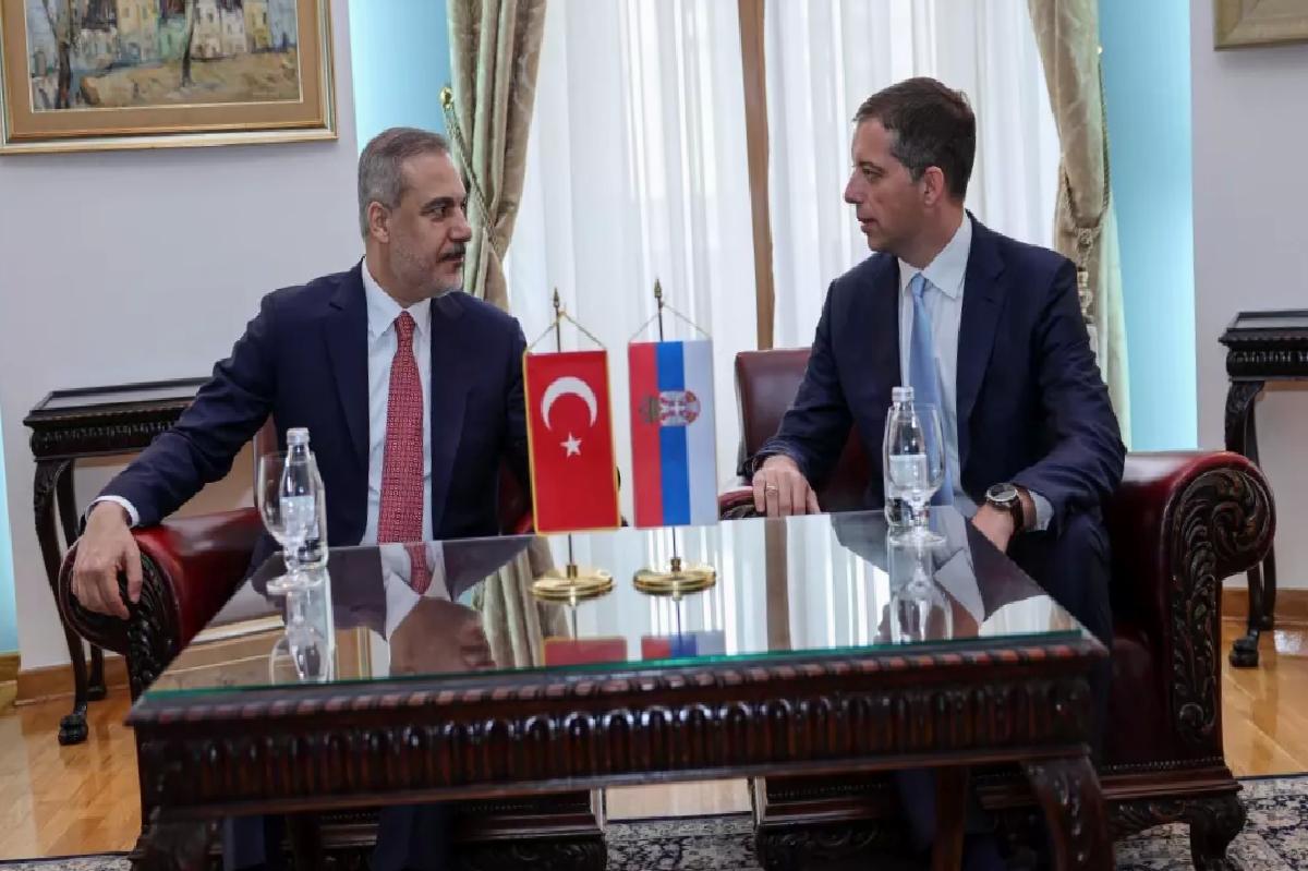 Hakan Fidan Belgrad’da