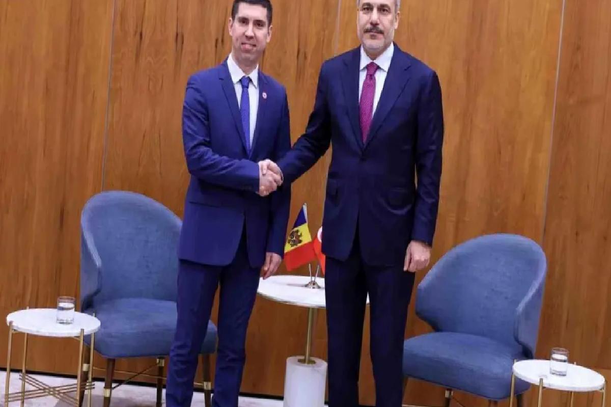 Hakan Fidan Moldova Dışişleri Bakanı ile Görüştü